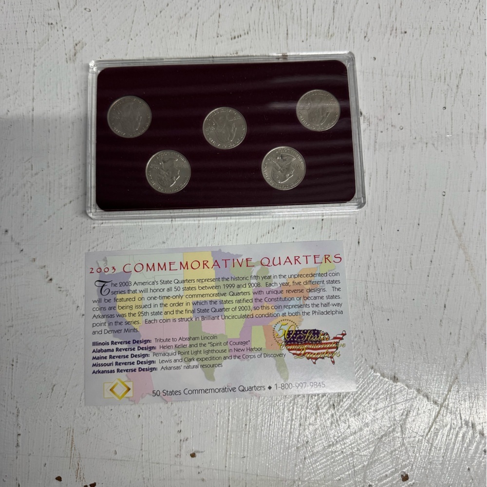 2003 Commemorative Quarters Set - Picture 3 of 3